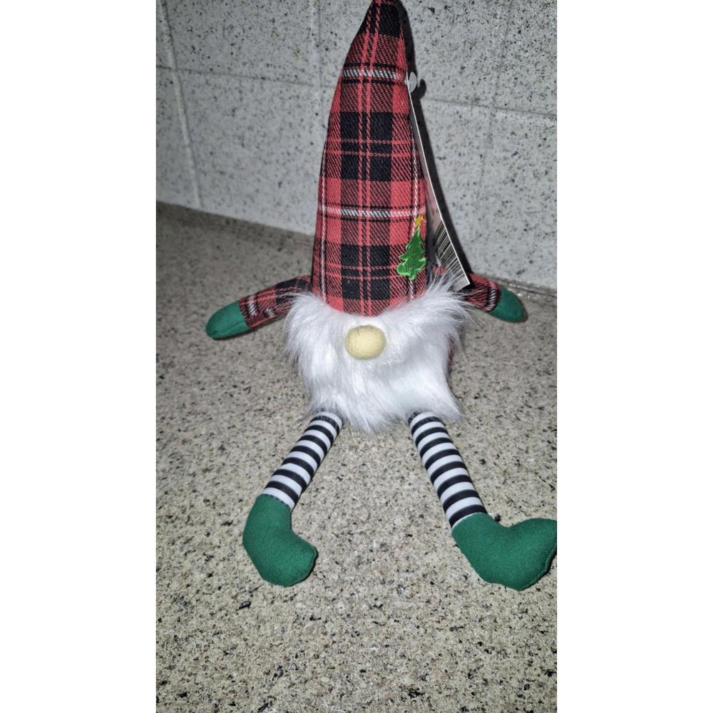 Merry Moments 16" Mini Gnome Weighted Doll Holiday Christmas Theme NWT